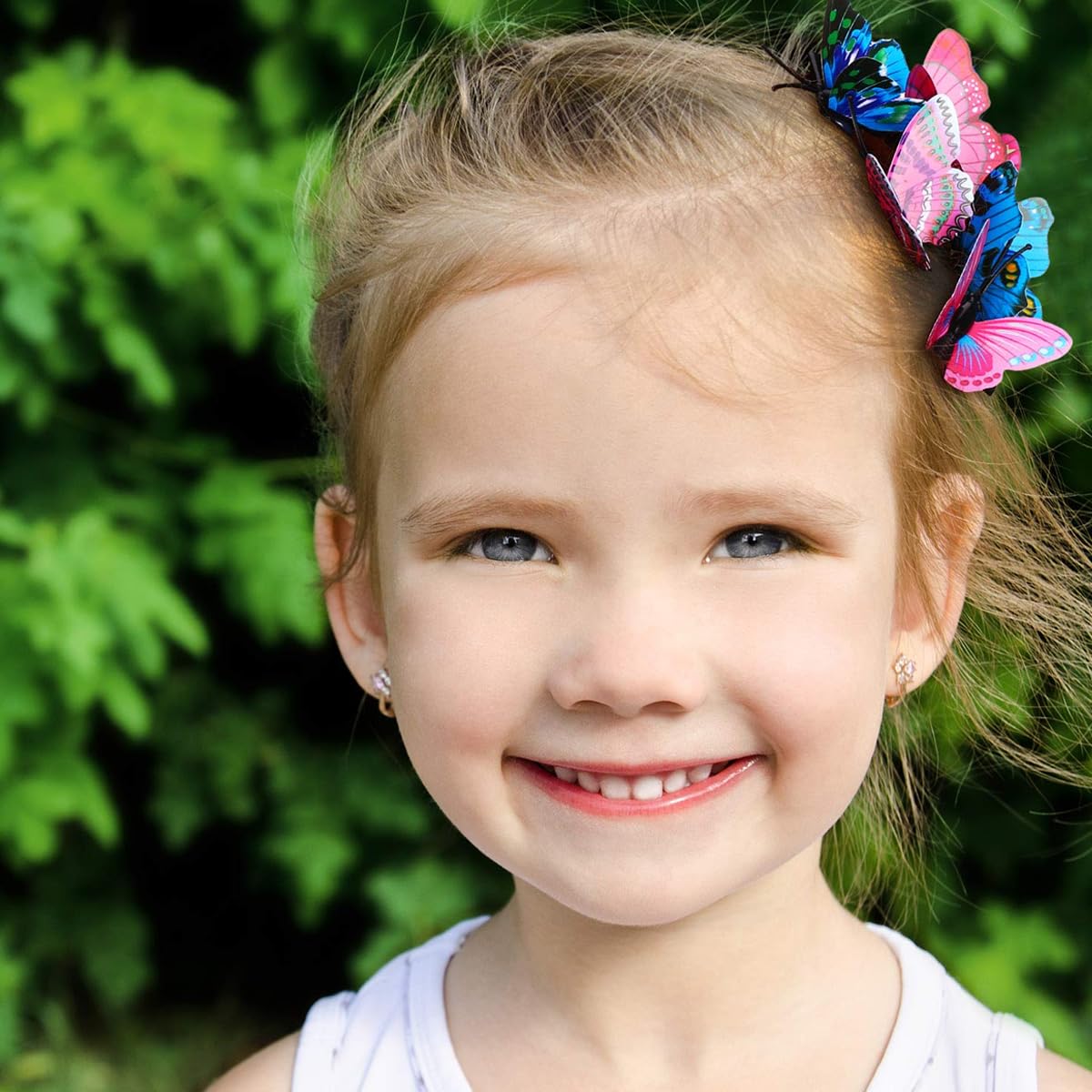 PALAY 50pcs Butterfly Hair Clips for Girls Kids, Cute Vivid 3D Butterfly Barrettes, Stylish Hair Clip Hair Accessories for Girls Teens Women Bridal, Party Favors PALAY 50pcs Butterfly Hair Clips for Girls Kids, Cute Vivid 3D Butterfly Barrettes, Stylish Hair Clip Hair Accessories for Girls Teens Women Bridal, Party Favors